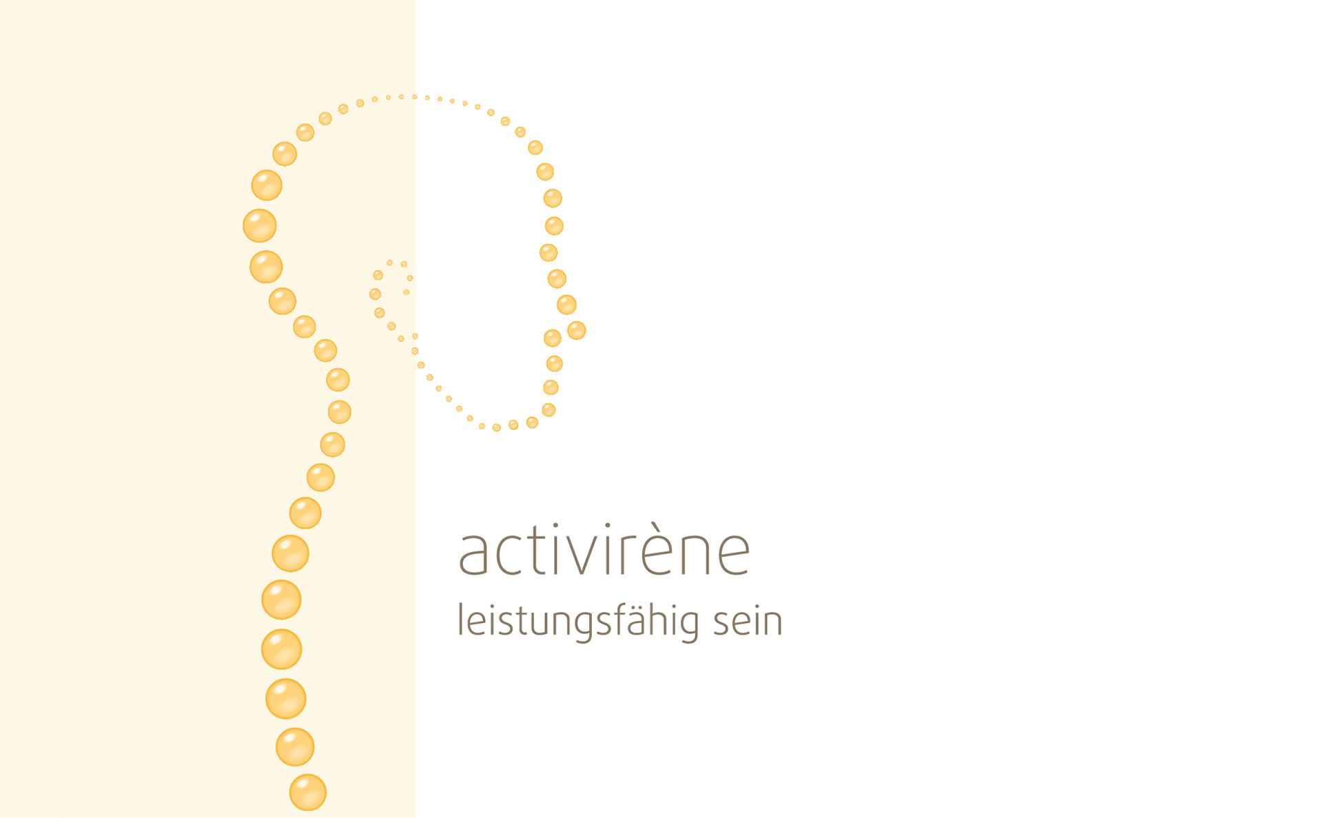 Activirène – leistungsfähig sein – Logo Erscheinungsbild
