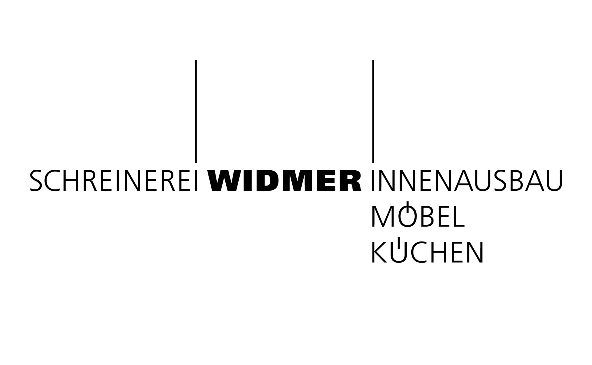Schreinerei Widmer Bühler – Logo verfeinert