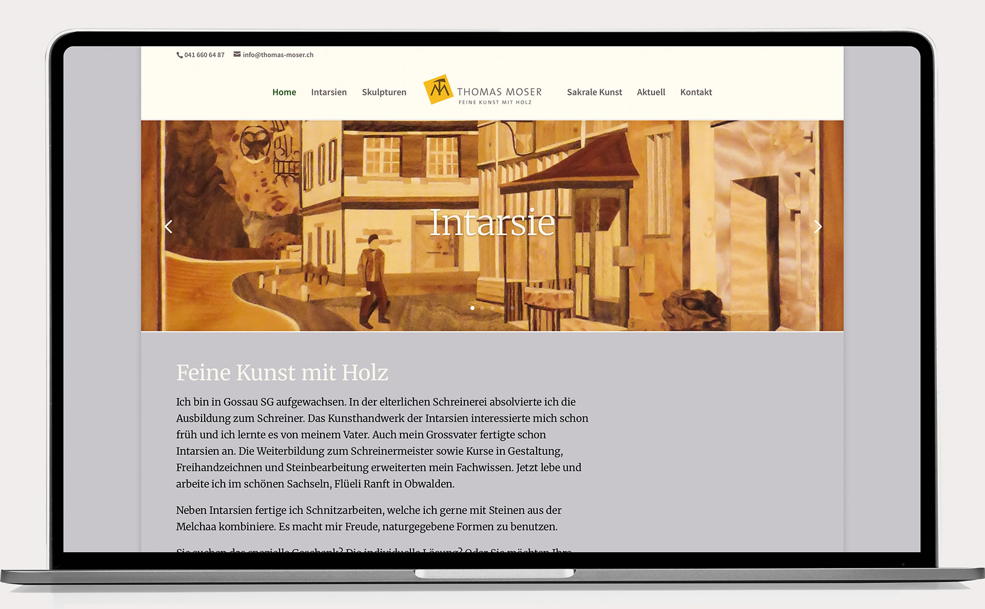 ID·MANSER Design-Atelier – Web-Design – Vorschau